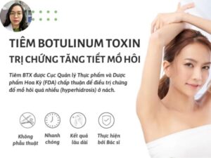 Chữa tăng tiết mồ hôi