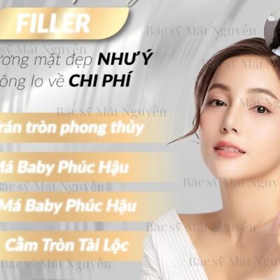 Phẫu thuật thẩm mỹ má filler